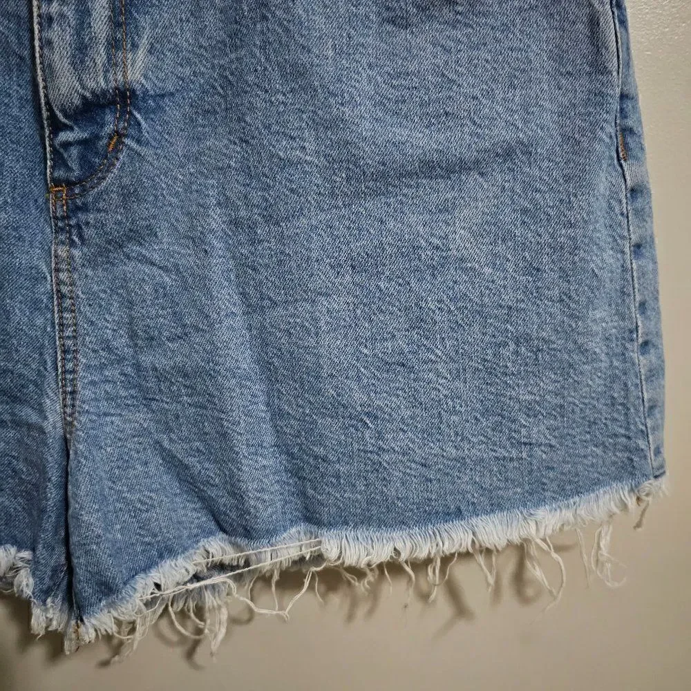 EUC LIKE NEW LOFT MADE AND LOVED RAW HEM HI RISE SHORTS SIZE 10/ 30 WOMENS